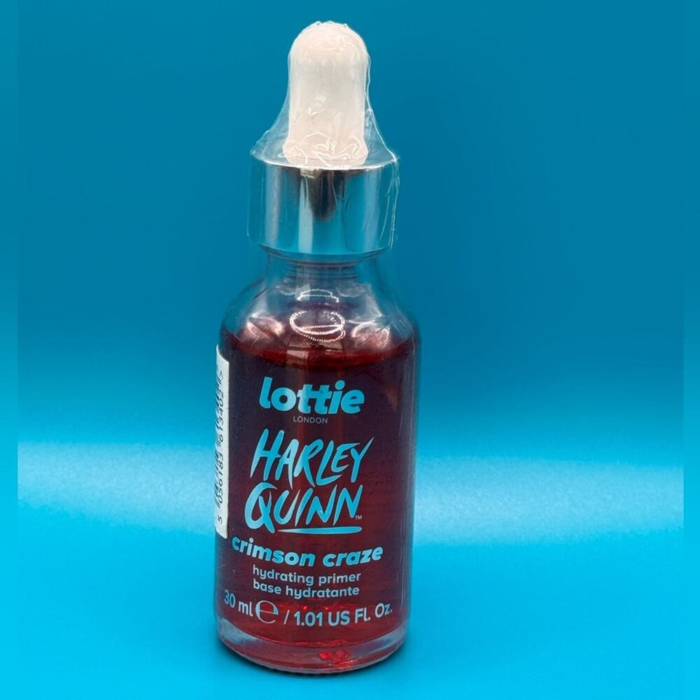 LOTTIE LONDON Harley Quinn Crimson Craze Primer 30 ML NEW